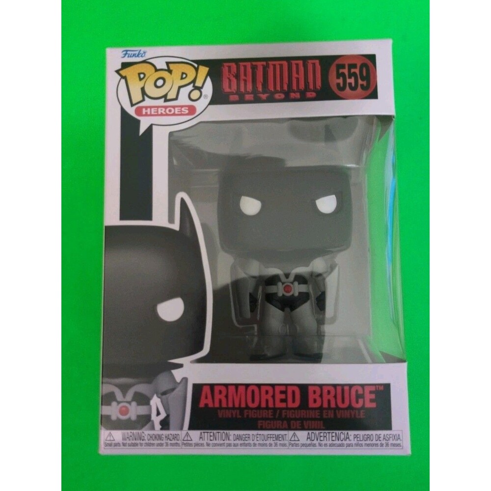 Funko Pop! Batman Beyond Armored Bruce Wayne #559 Vinyl Figure W/ Protector New!